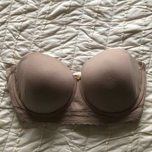 Natori Nude Strapless Bra Size 36C NWT